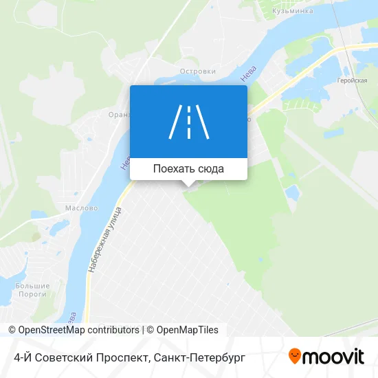 Карта 4-Й Советский Проспект