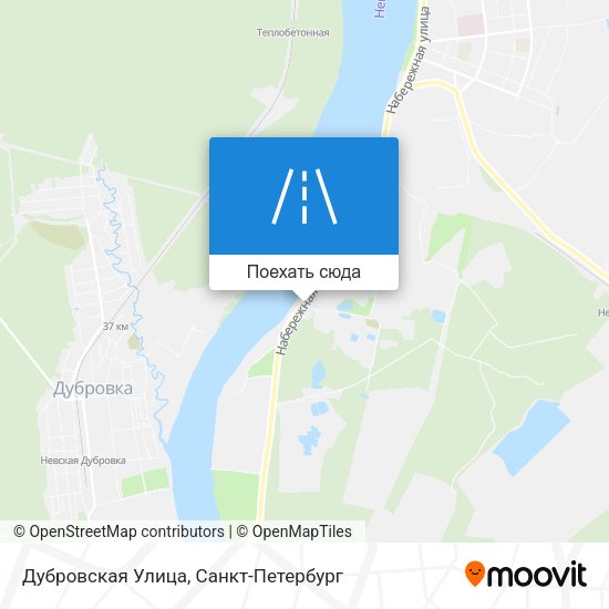 Карта Дубровская Улица