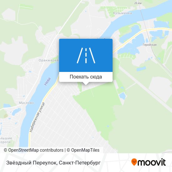 Карта Звёздный Переулок
