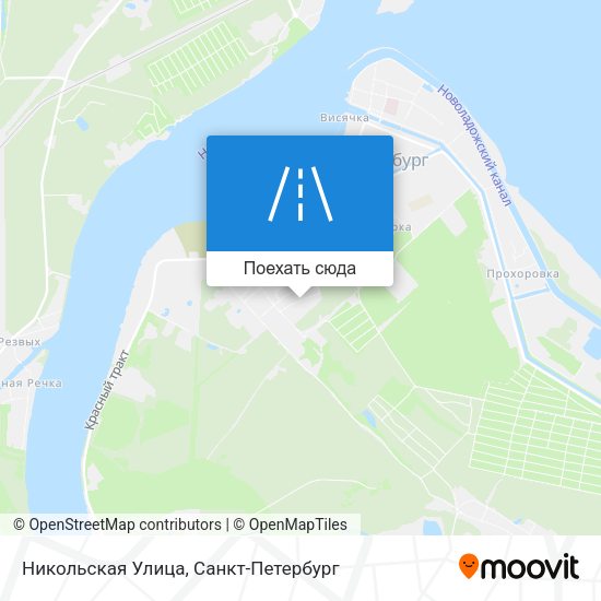 Карта Никольская Улица
