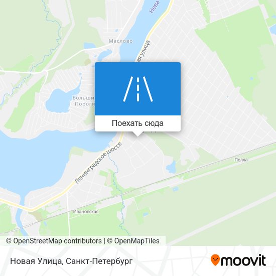 Карта Новая Улица