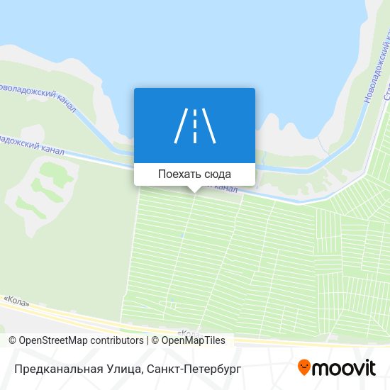 Карта Предканальная Улица