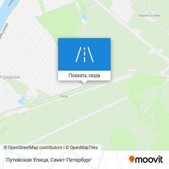 Карта Путейская Улица