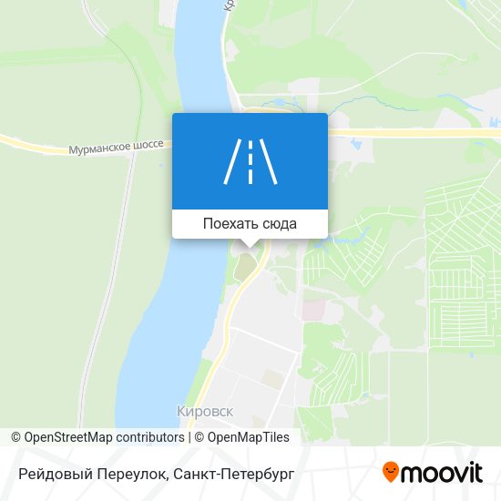 Карта Рейдовый Переулок