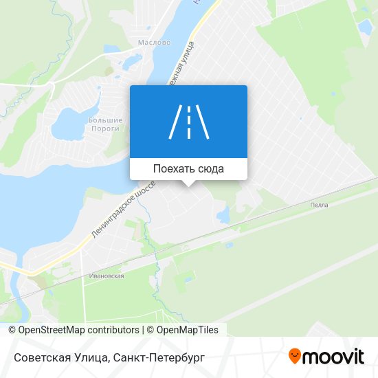 Карта Советская Улица