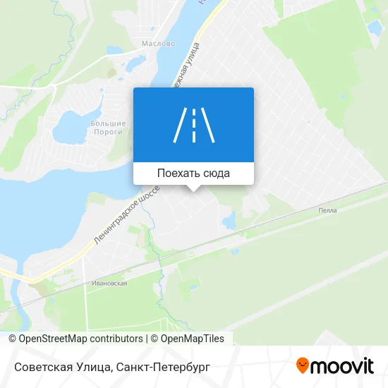 Карта Советская Улица