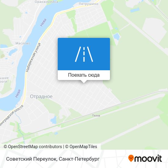 Карта Советский Переулок