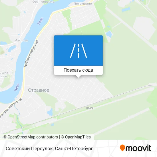 Карта Советский Переулок