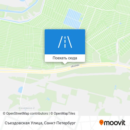 Карта Съездовская Улица