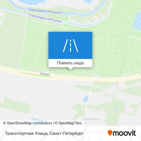 Карта Транспортная Улица