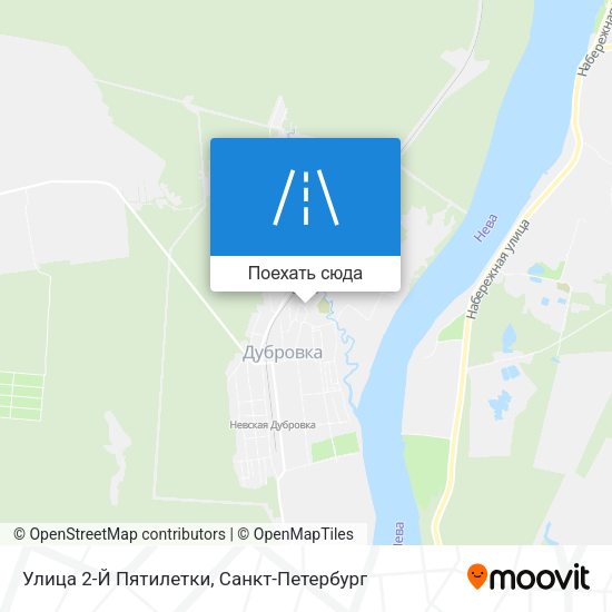 Карта Улица 2-Й Пятилетки