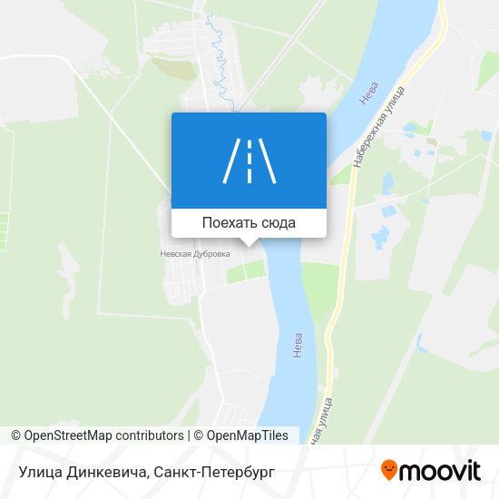 Карта Улица Динкевича