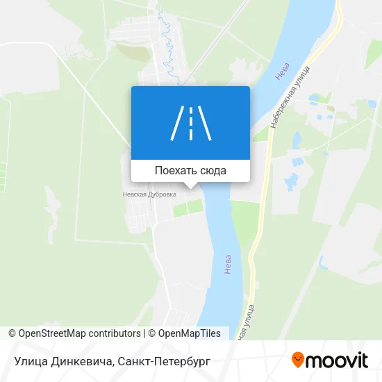 Карта Улица Динкевича
