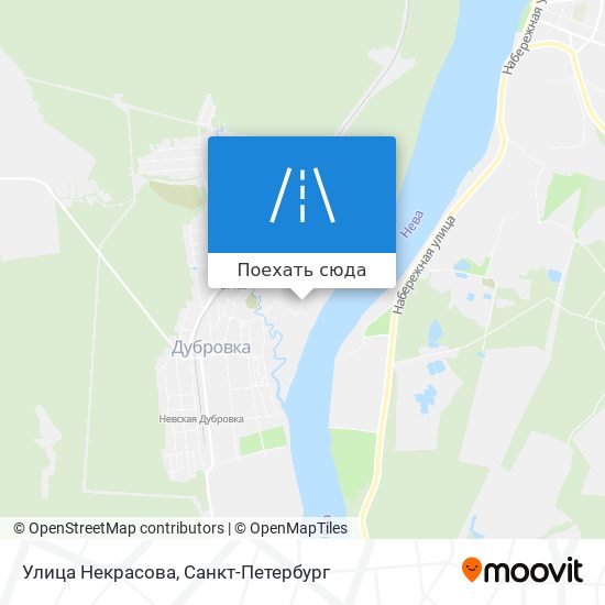 Карта Улица Некрасова