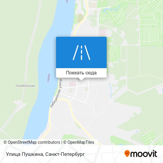 Карта Улица Пушкина