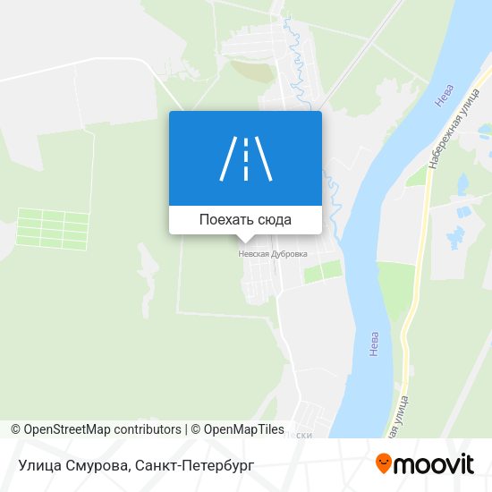 Карта Улица Смурова