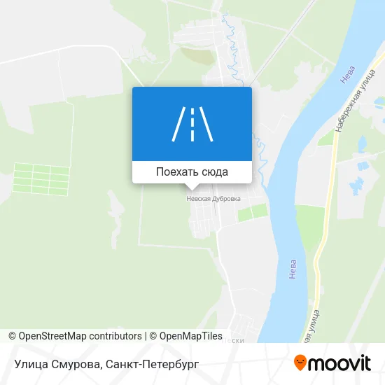 Карта Улица Смурова