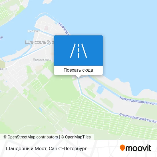 Карта Шандорный Мост