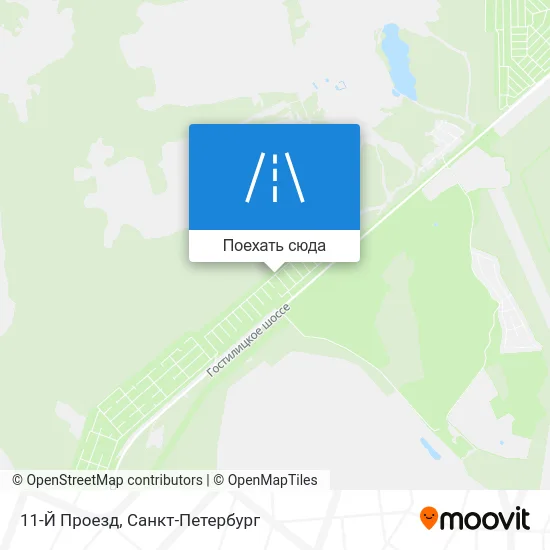 Карта 11-Й Проезд
