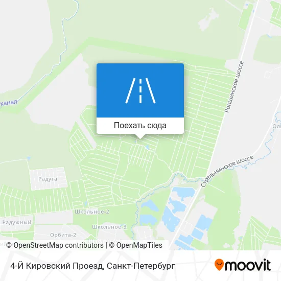 Карта 4-Й Кировский Проезд