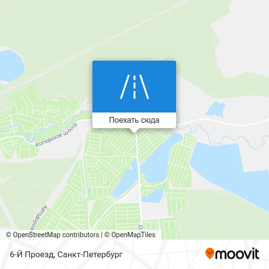 Карта 6-Й Проезд