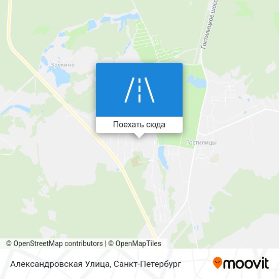 Карта Александровская Улица