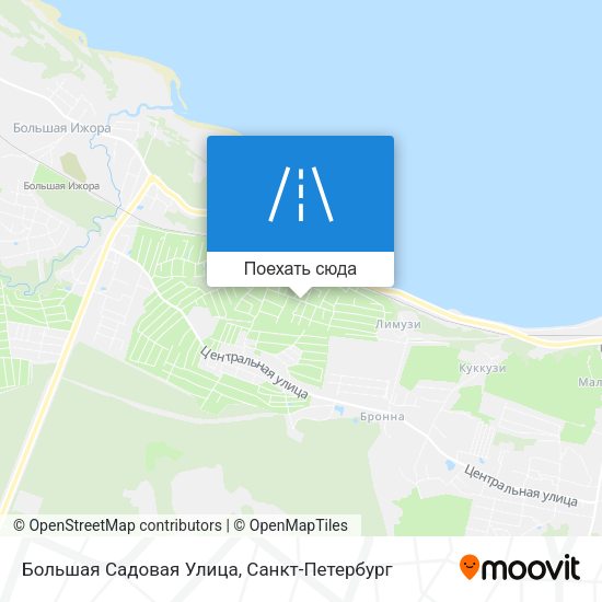 Карта Большая Садовая Улица