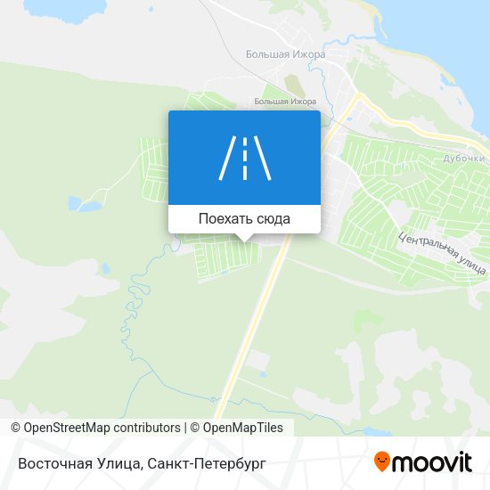 Карта Восточная Улица