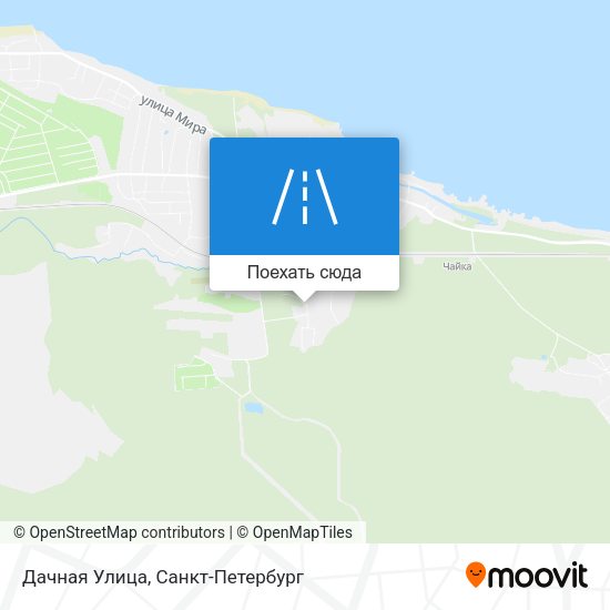 Карта Дачная Улица