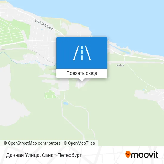 Карта Дачная Улица