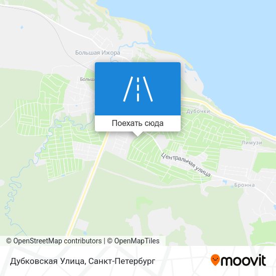 Карта Дубковская Улица
