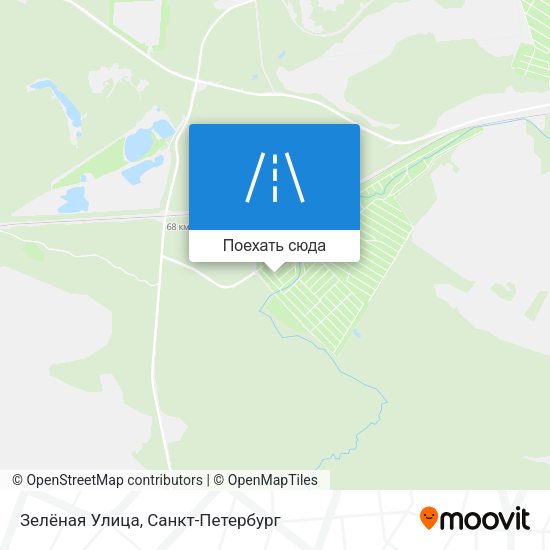 Карта Зелёная Улица