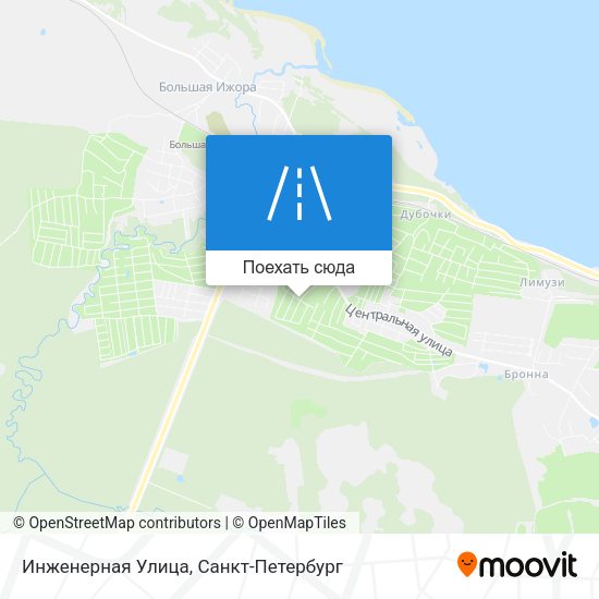 Карта Инженерная Улица