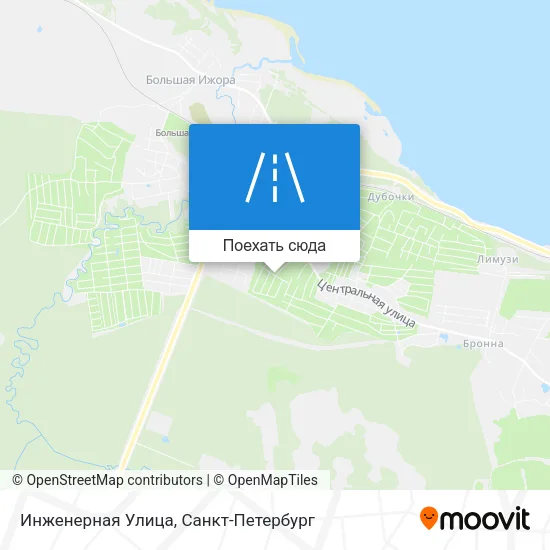Карта Инженерная Улица
