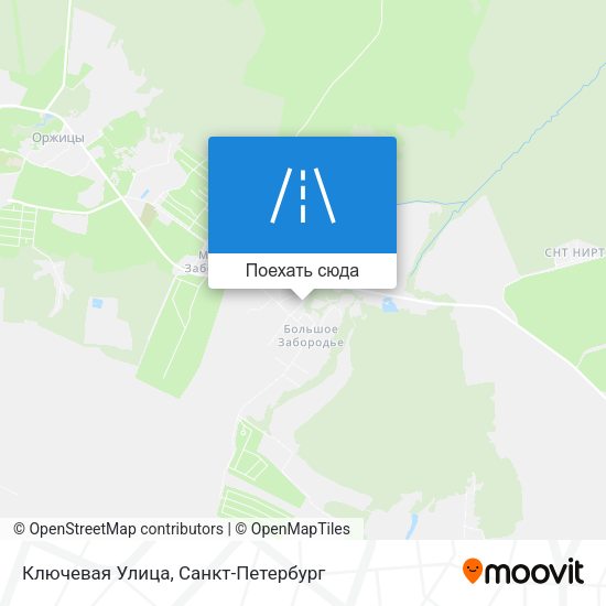 Карта Ключевая Улица