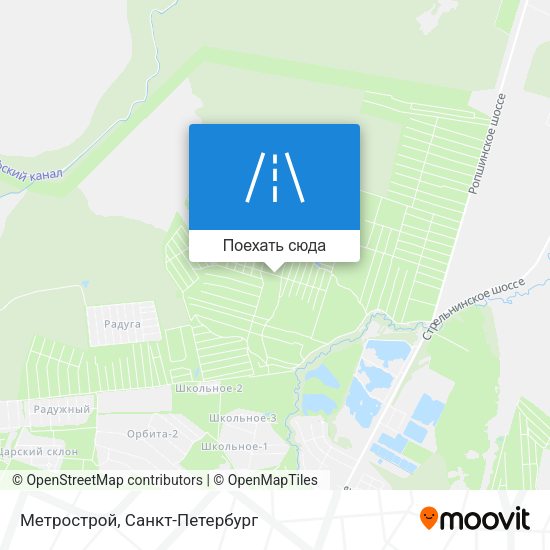 Карта Метрострой