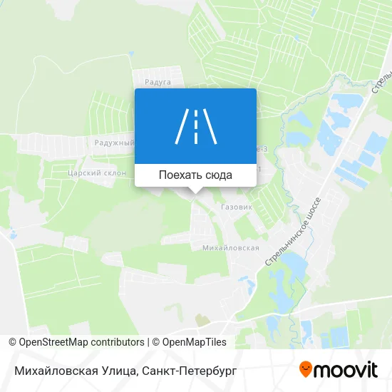 Карта Михайловская Улица