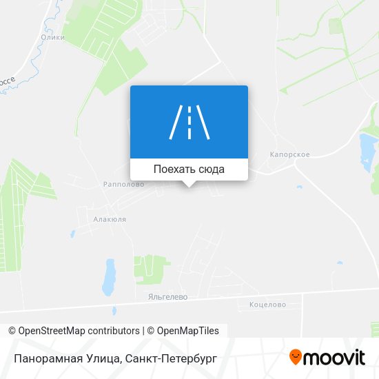 Карта Панорамная Улица