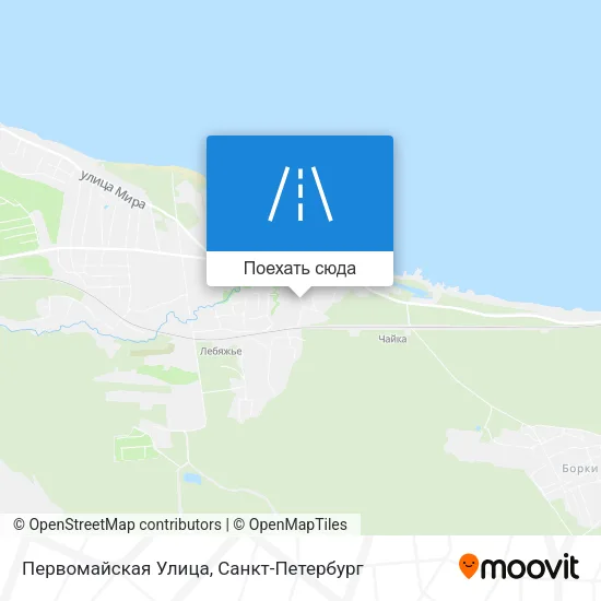 Карта Первомайская Улица