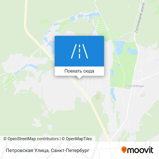 Карта Петровская Улица