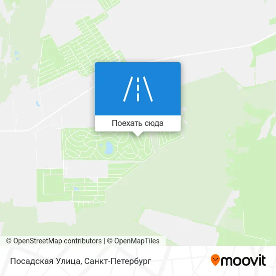 Карта Посадская Улица