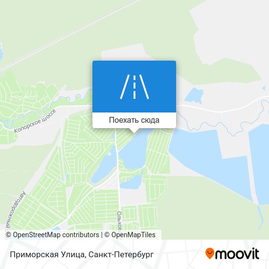 Карта Приморская Улица