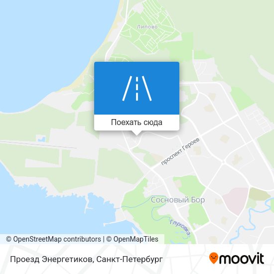 Карта Проезд Энергетиков