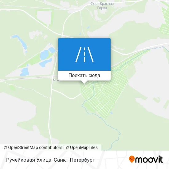 Карта Ручейковая Улица