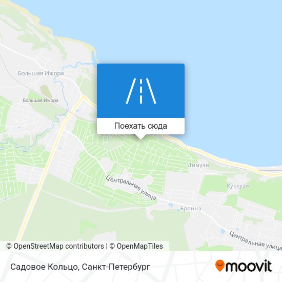 Карта Садовое Кольцо
