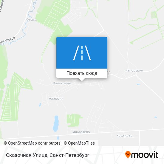 Карта Сказочная Улица