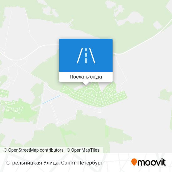 Карта Стрельницкая Улица