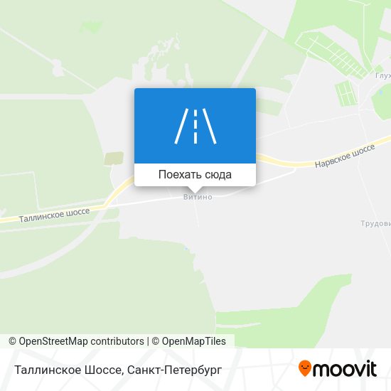 Карта Таллинское Шоссе