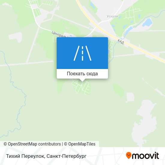 Карта Тихий Переулок