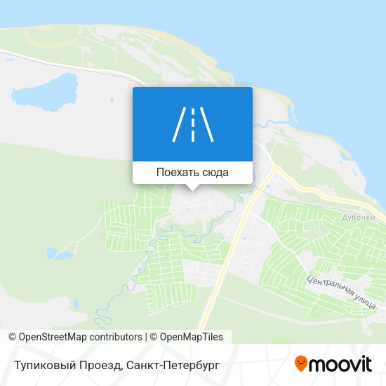 Карта Тупиковый Проезд